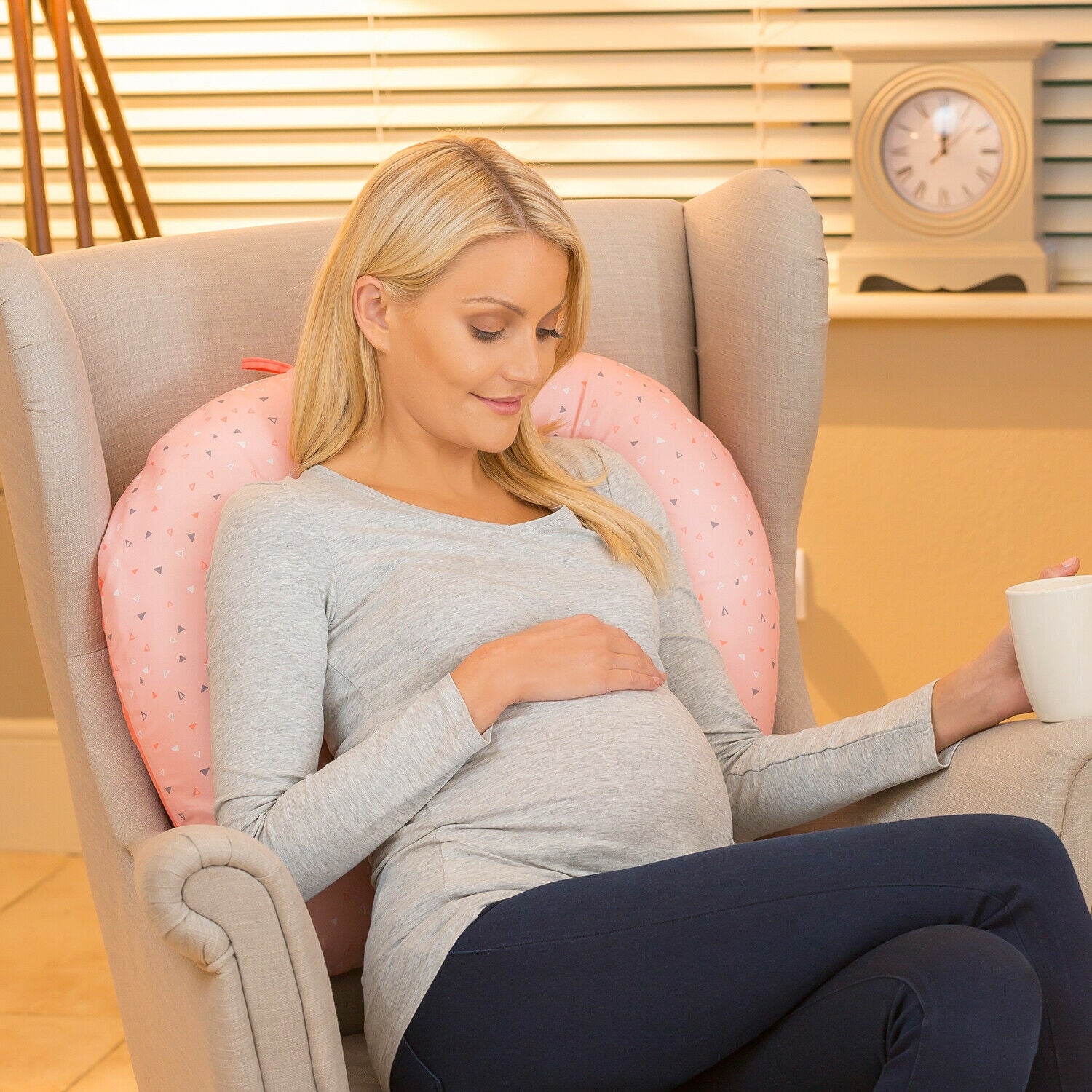 Clevamama ClevaCushion Nursing Pillow & Baby Nest  (5 Designs) - Pupsik Singapore