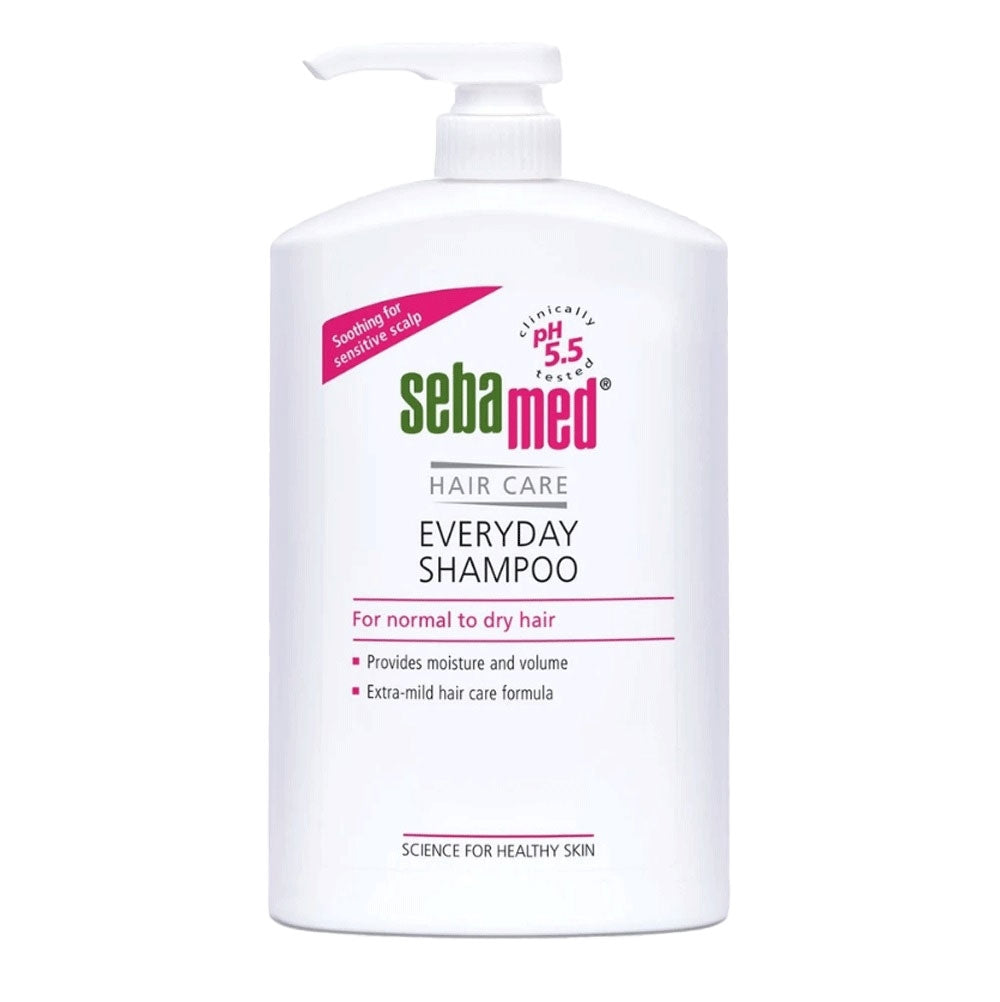 Sebamed Everyday Shampoo, 1000ml, With Pump - Exp 07/26