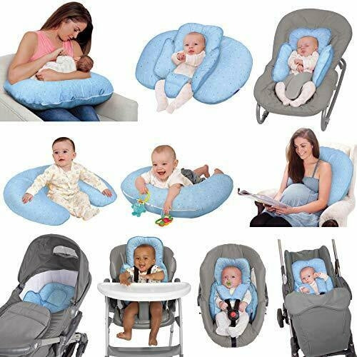 Clevamama ClevaCushion Nursing Pillow & Baby Nest  (5 Designs) - Pupsik Singapore
