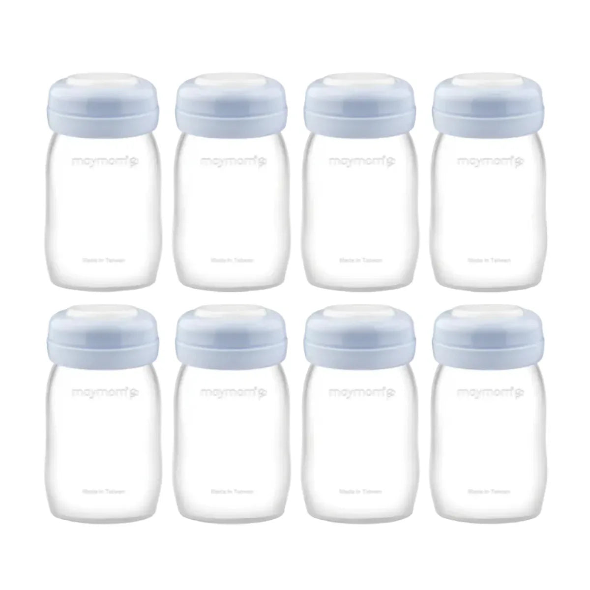 Maymom Wide-Neck Breastmilk Storage Bottles for Spectra 8pk, 160ml (3 Colors) - Pupsik Singapore