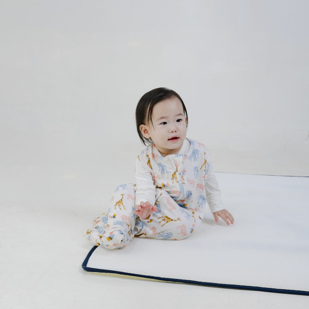 A, Apple Pie Bamboo Baby Sleep Sack - Safari (2 Sizes)