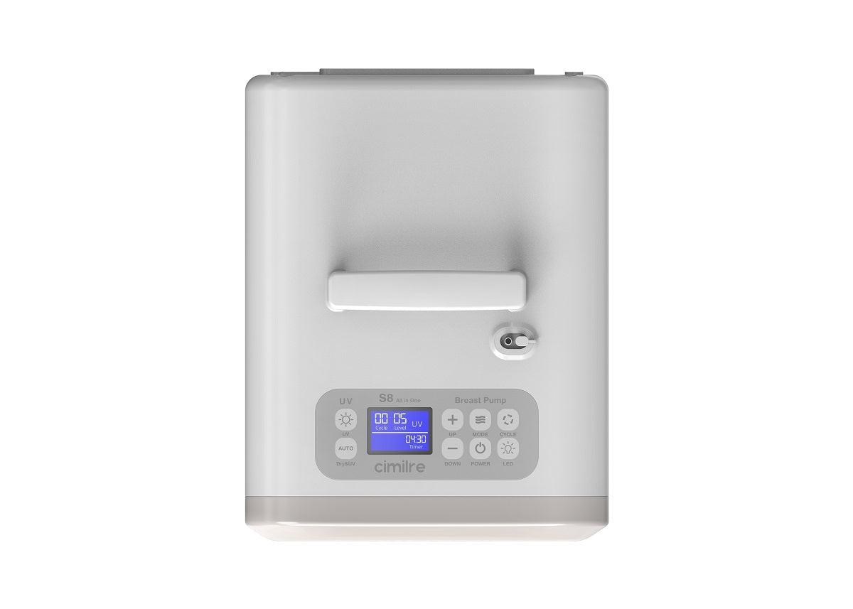 Cimilre S8 Double Electric Breast Pump & UV Sterilizer (2-in-1)