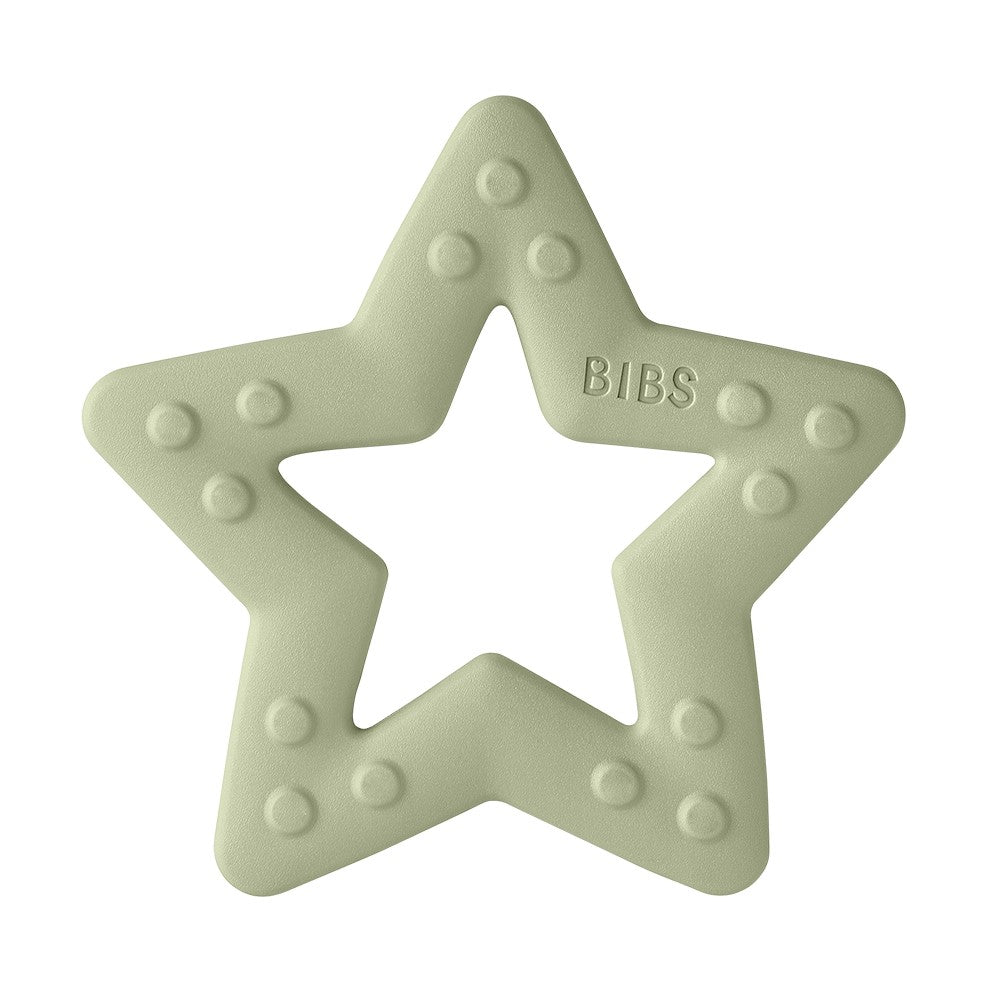 Bibs Baby Bitie Star Teether (3 Colors) - Made in Denmark/EU