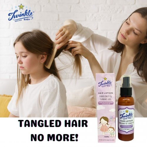 Twinkle Baby Detangle Hair Lotion (100ml) (Exp 04/28)