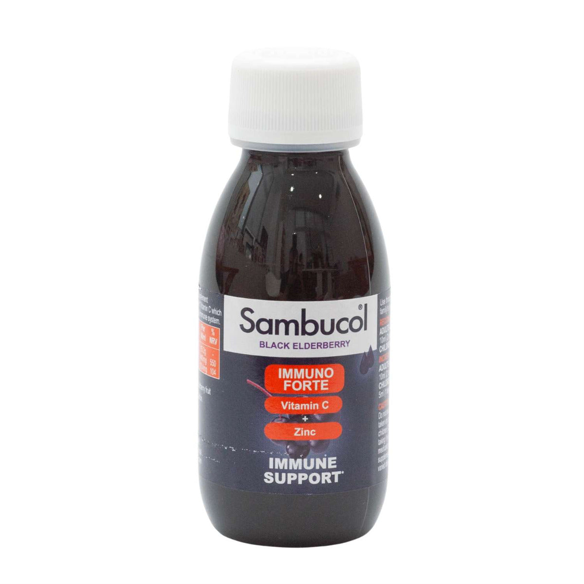 Sambucol Immuno Forte Liquid for 3Y+, 120ml (UK version) - Exp 06/26)