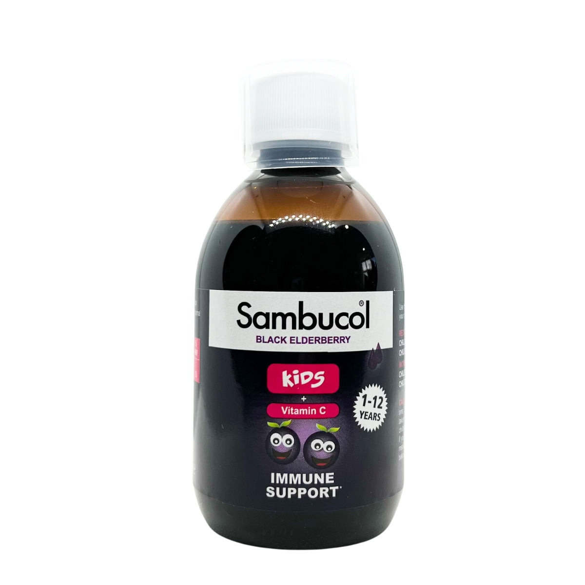 Sambucol Kids Formula Vitamin C for 1-12Y, 230ml - Exp 01/27