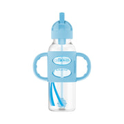 Dr. Brown's Milestones Sippy Straw Bottles w/ Silicone Handles, 250ml (4 Colours)