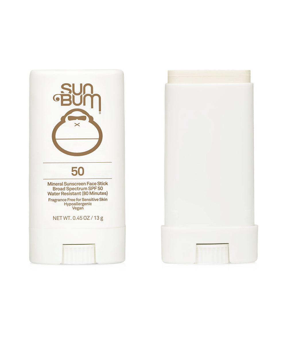 Sun Bum Mineral Sunscreen Face Stick SPF 50 - Fragrance Free (0.45oz) - Exp 08/26