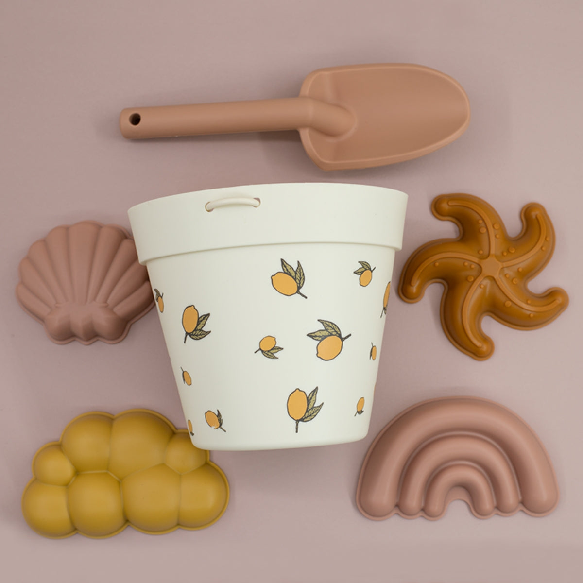 Biomom Silicone Beach Toy Set (3 Colors) - Pupsik Singapore