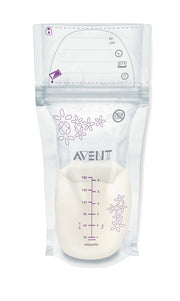 [3-pack] Philips Avent Breast Milk Storage Bags, 6oz (50pc)