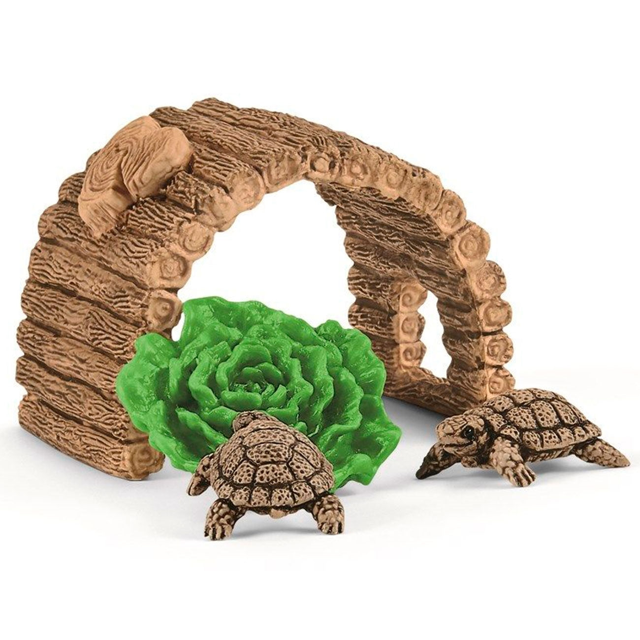 Schleich Tortoise Home Figurine Toy Set
