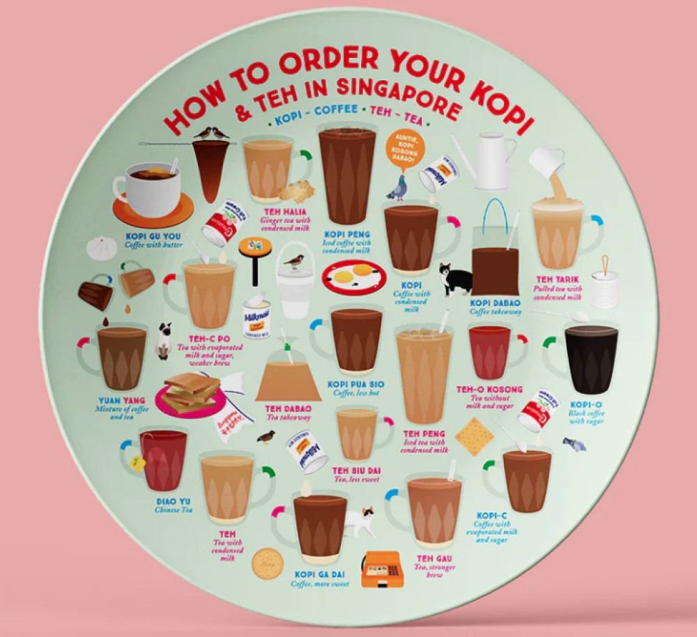The Little Drom Store Melamine Plate (10 inch) (12 Designs) - Pupsik Singapore