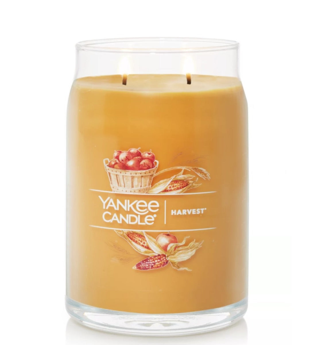 Yankee Candle Signature Large Jar Candle, 2-wicks (20oz) - Harvest