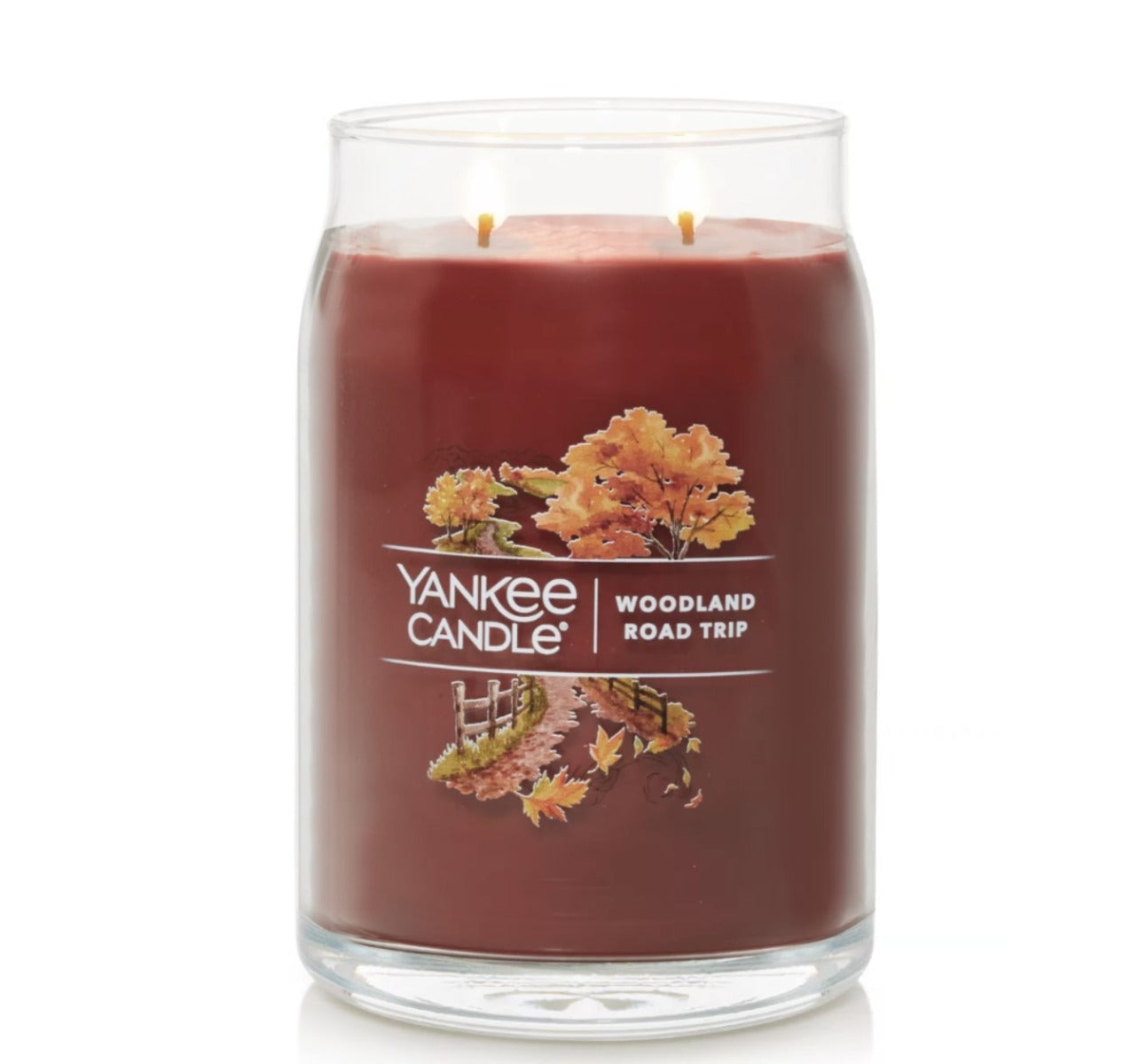 Yankee Candle Signature Large Jar Candle, 2-wicks (20oz) - Woodland Road Trip