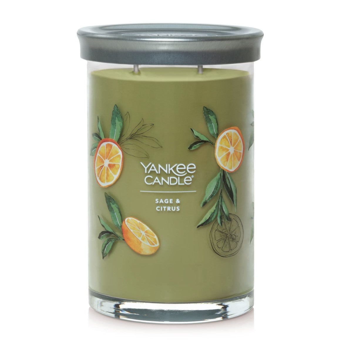 Yankee Candle Signature Large Tumbler Candle, 2-wicks (20oz) - Sage & Citrus