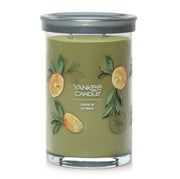 Yankee Candle Signature Large Tumbler Candle, 2-wicks (20oz) - Sage & Citrus