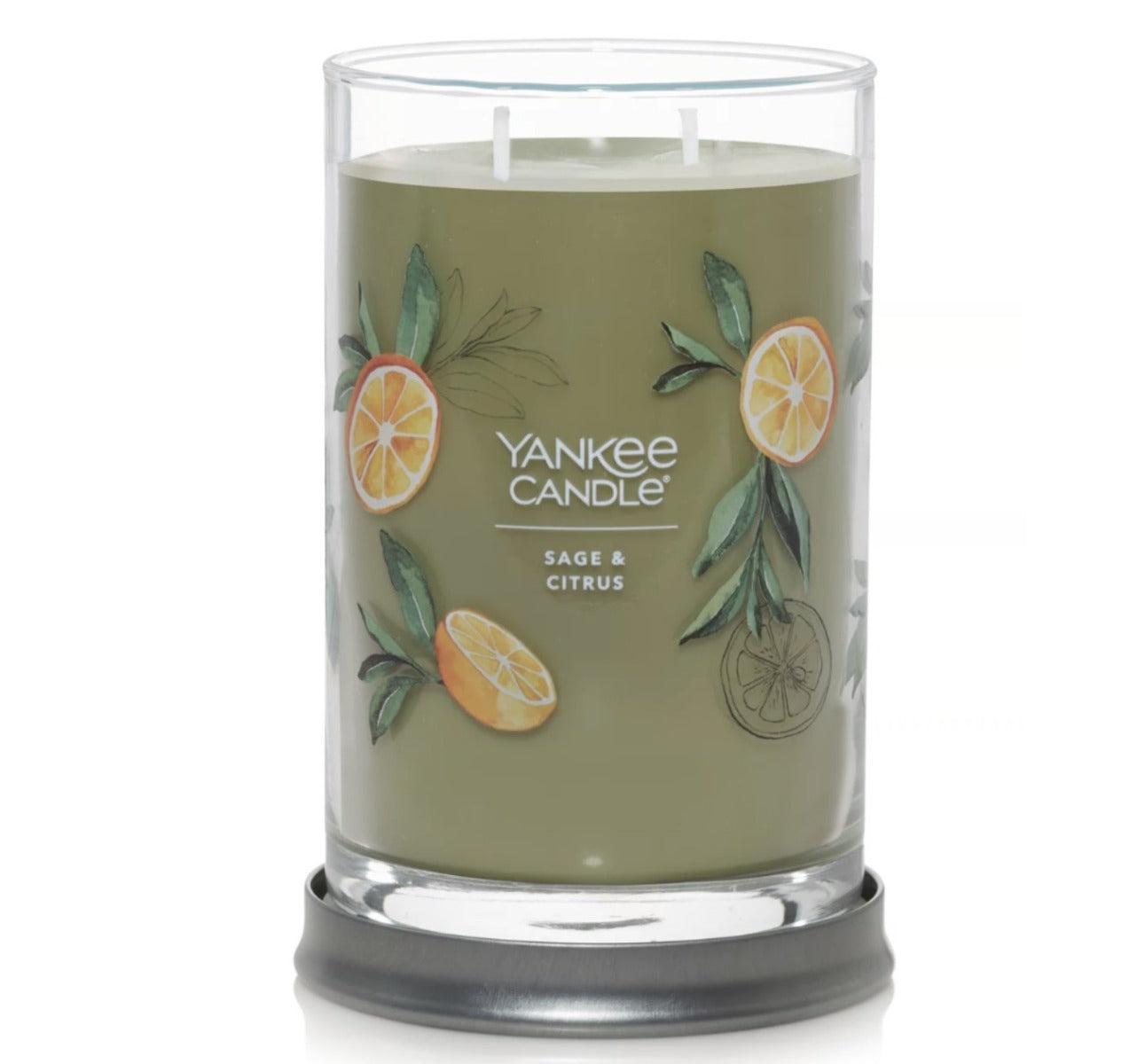 Yankee Candle Signature Large Tumbler Candle, 2-wicks (20oz) - Sage & Citrus