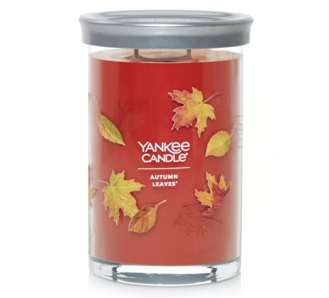Yankee Candle Signature Large Tumbler Candle, 2-wicks (20oz) - Autumn Leaves