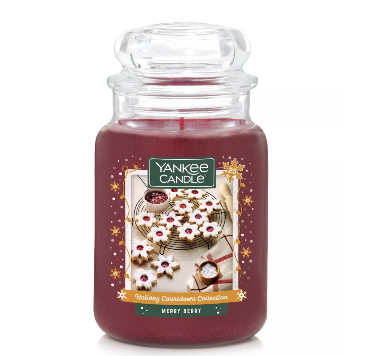 Yankee Candle Large Jar Candle (22oz) - Merry Berry