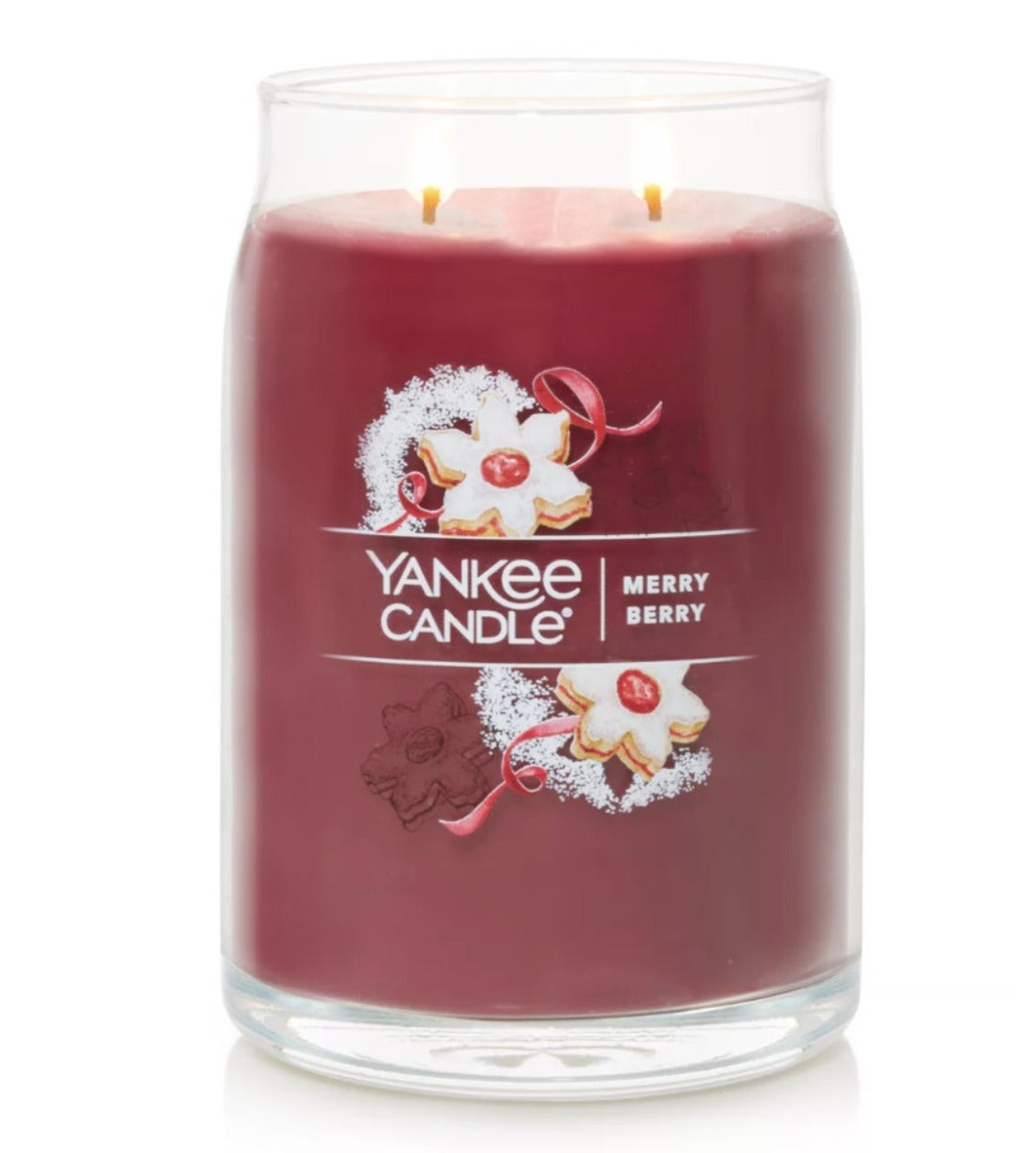 Yankee Candle Signature Large Jar Candle, 2-wicks (20oz) - Merry Berry