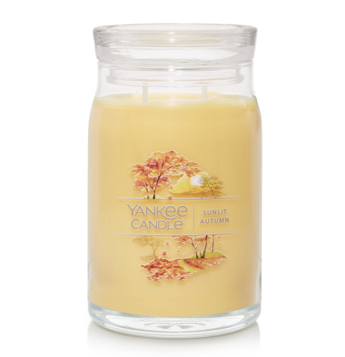Yankee Candle Signature Large Jar Candle, 2-wicks (20oz) - Sunlit Autumn