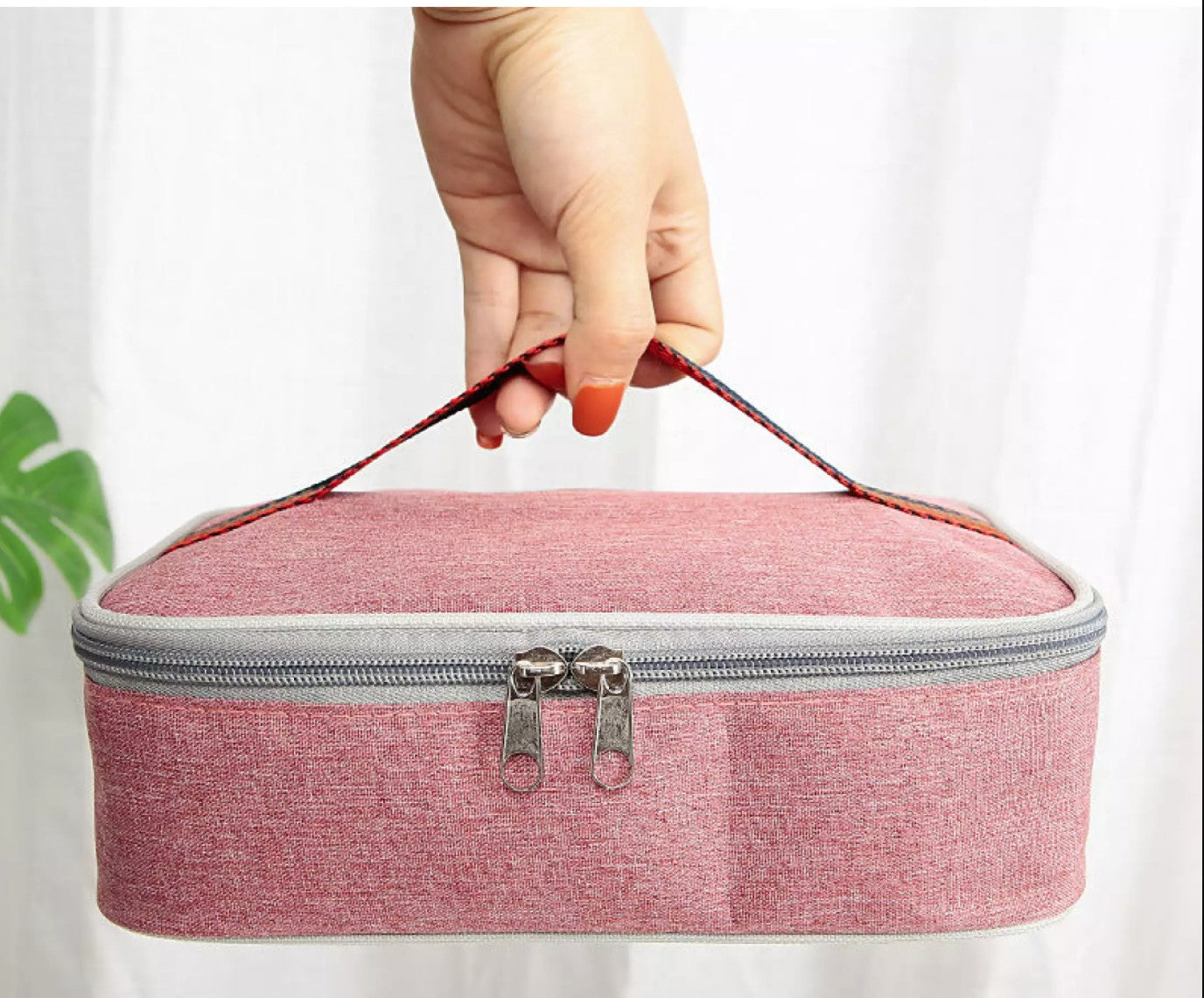 Biomom Insulated On-The-Go Lunch Bag - Pink