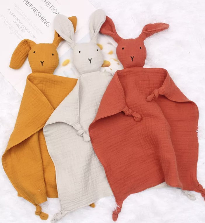 A, Apple Pie Playful Bunny Baby Gift Set (5 Colors)