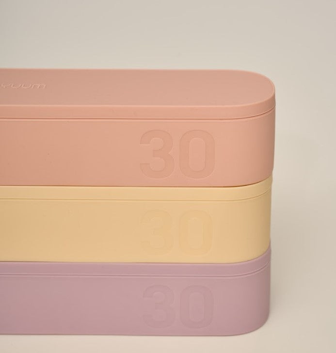 Moyuum Double-Sealed Silicone Baby Food Cube Tray - 6/12 Cubes (5 Colors)