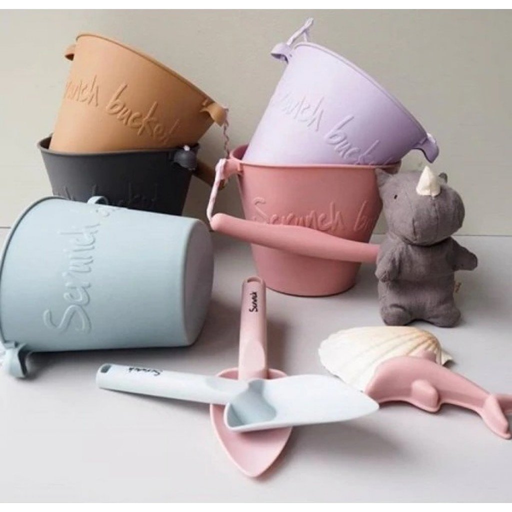 Scrunch Silicone Bucket 1.5L (3 Colours)