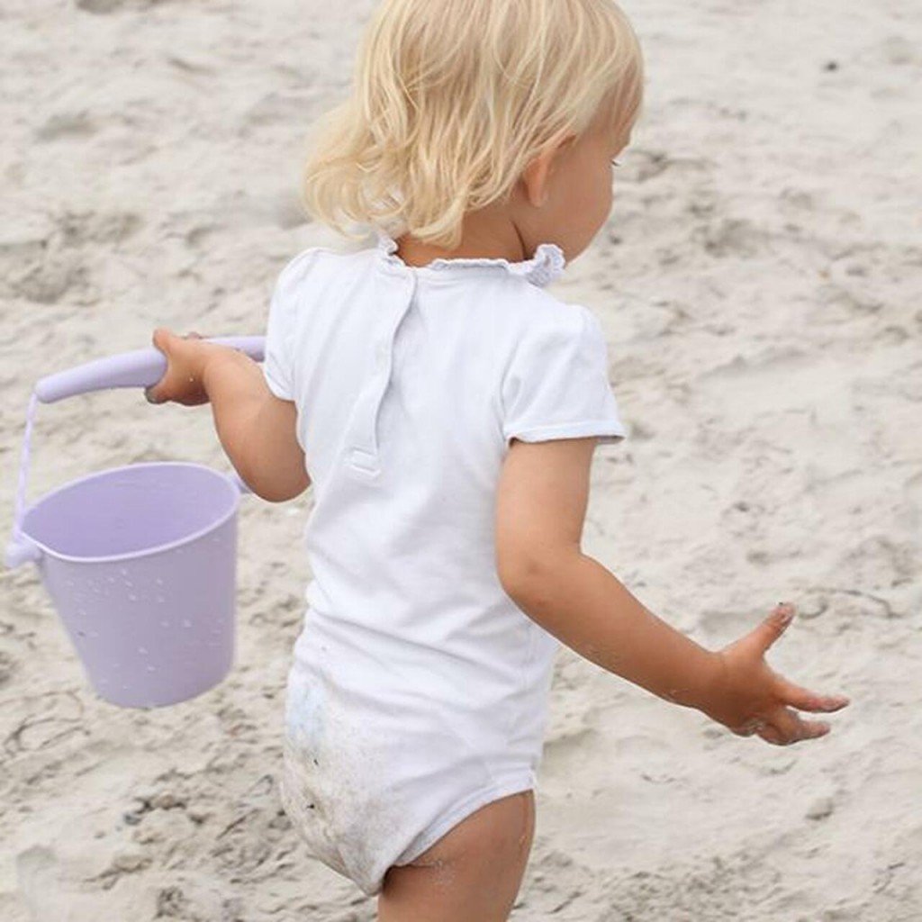 Scrunch Silicone Bucket 1.5L (3 Colours) - Pupsik Singapore