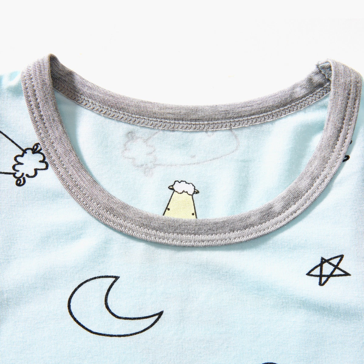 Baa Baa Sheepz Sleeveless Shirt - Sweet Dreams Baa Baa Blue