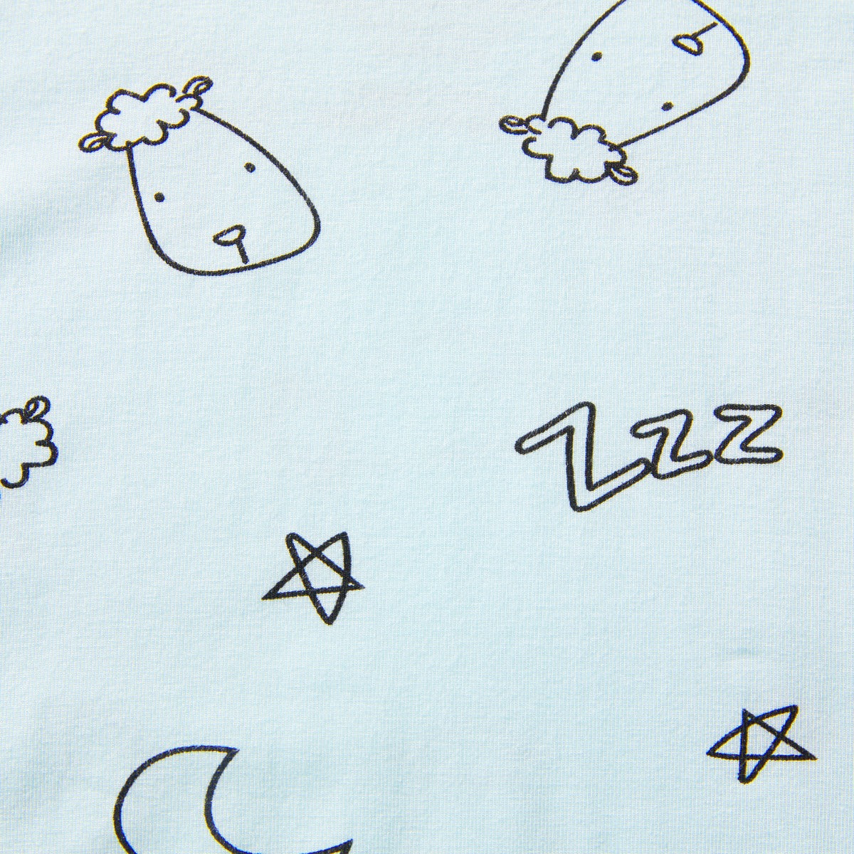 Baa Baa Sheepz Sleeveless Shirt - Sweet Dreams Baa Baa Blue