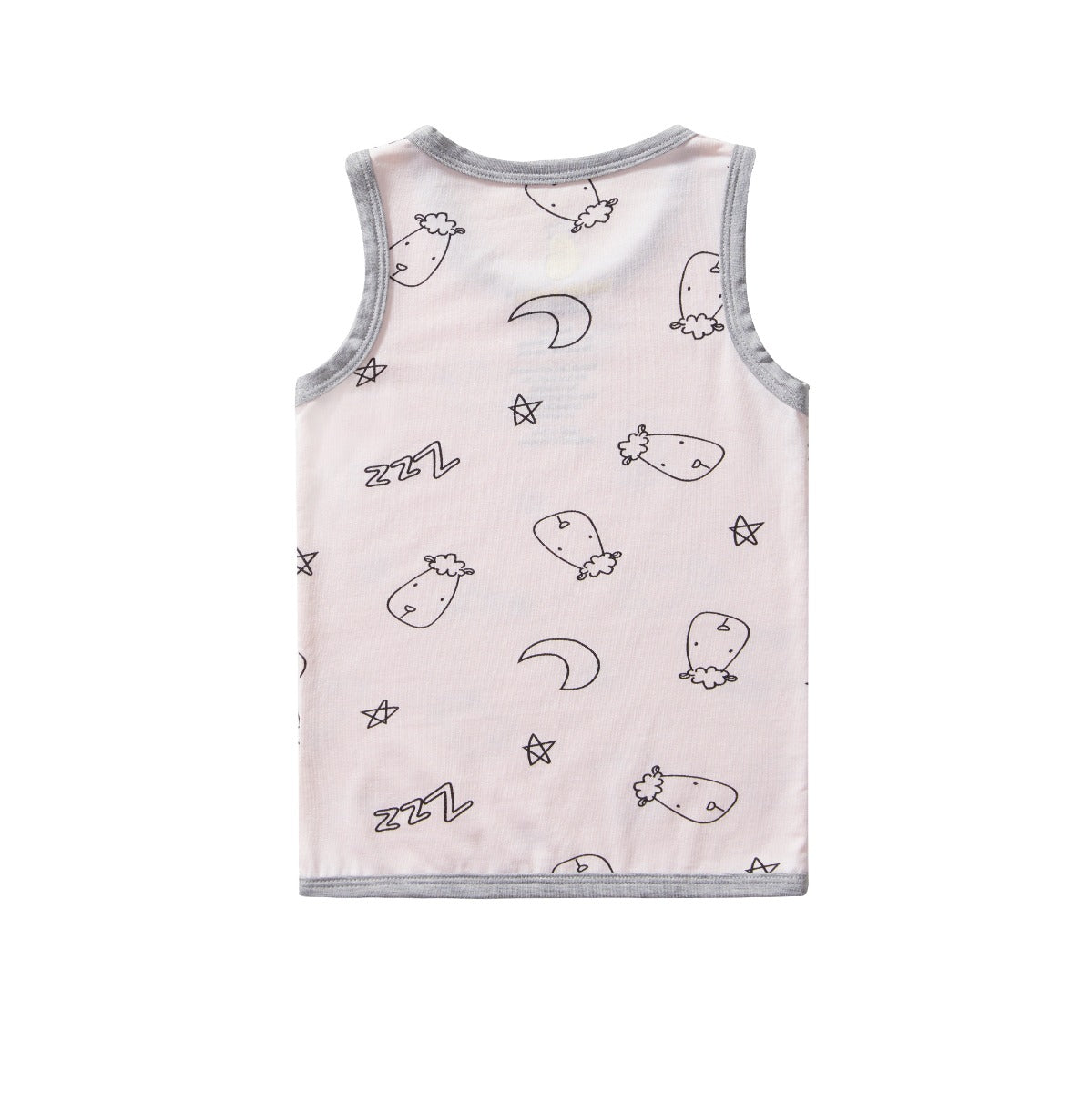 Baa Baa Sheepz Sleeveless Shirt - Sweet Dreams Baa Baa Pink (2 Sizes)