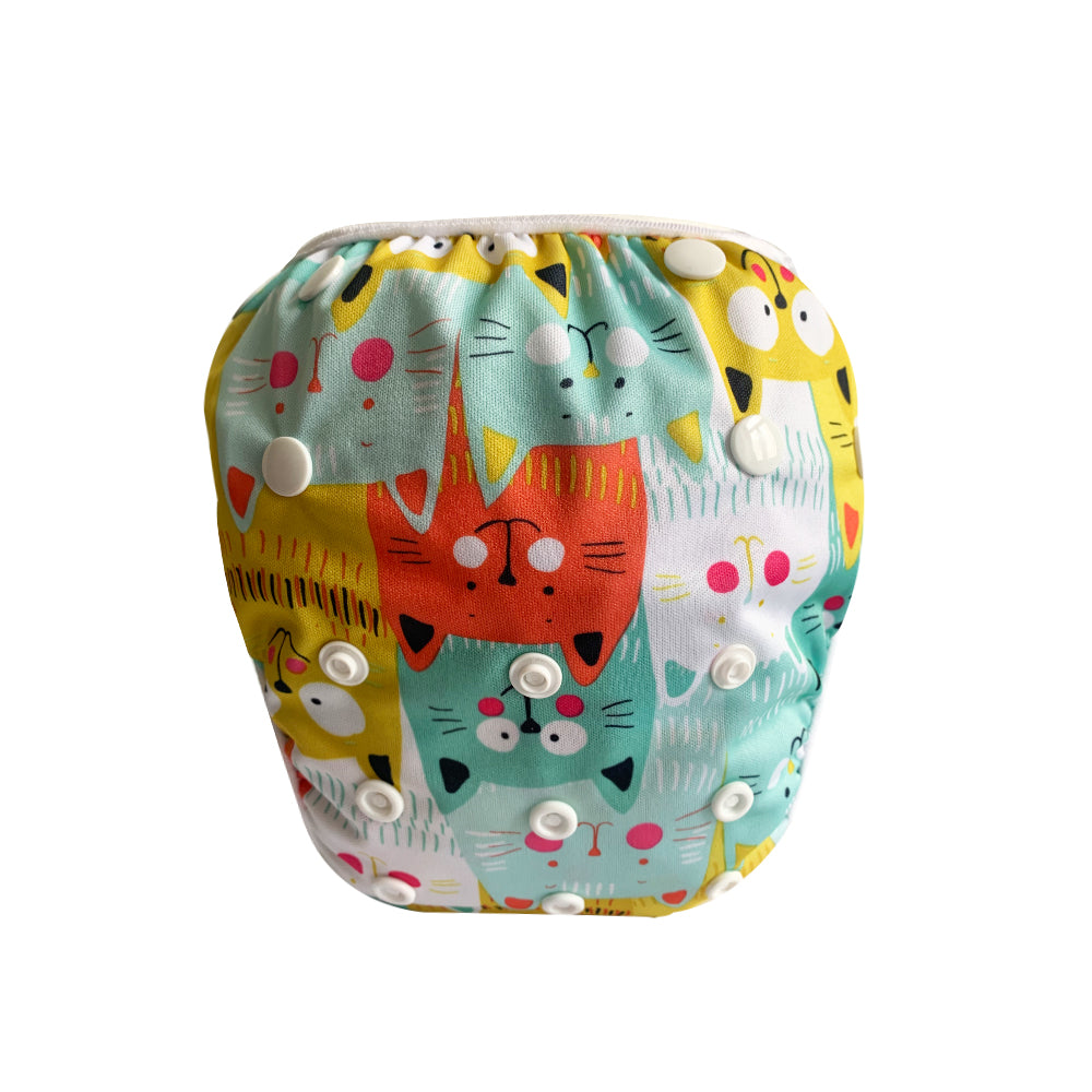 Pupsik Adjustable Snap Swim Diaper (35 Designs) - Pupsik Singapore