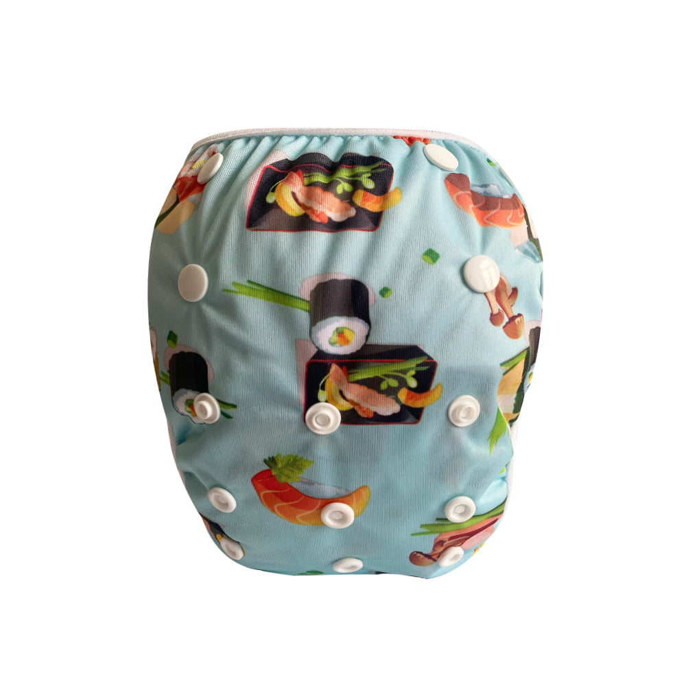 Pupsik Adjustable Snap Swim Diaper (35 Designs) - Pupsik Singapore