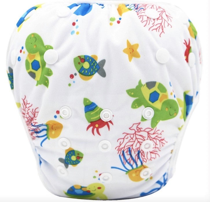 Pupsik Adjustable Snap Swim Diaper (35 Designs) - Pupsik Singapore