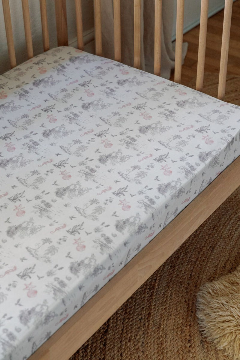 House of Holly Luxe Bamboo Crib Sheet (12 Designs) - Pupsik Singapore