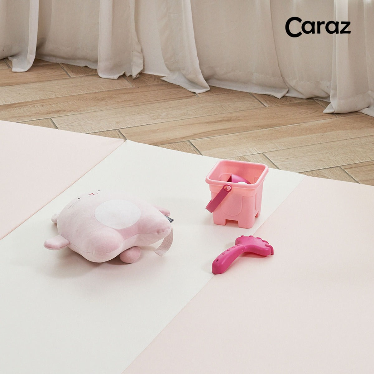 Caraz Secret Wide Folding Playmat, 140 x 200cm (7 Colors) - Pupsik Singapore