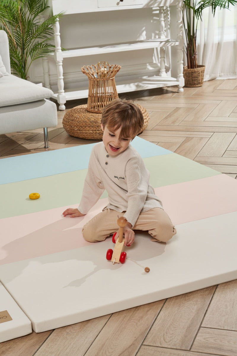 Caraz Secret Wide Folding Playmat, 140 x 200cm (7 Colors) - Pupsik Singapore