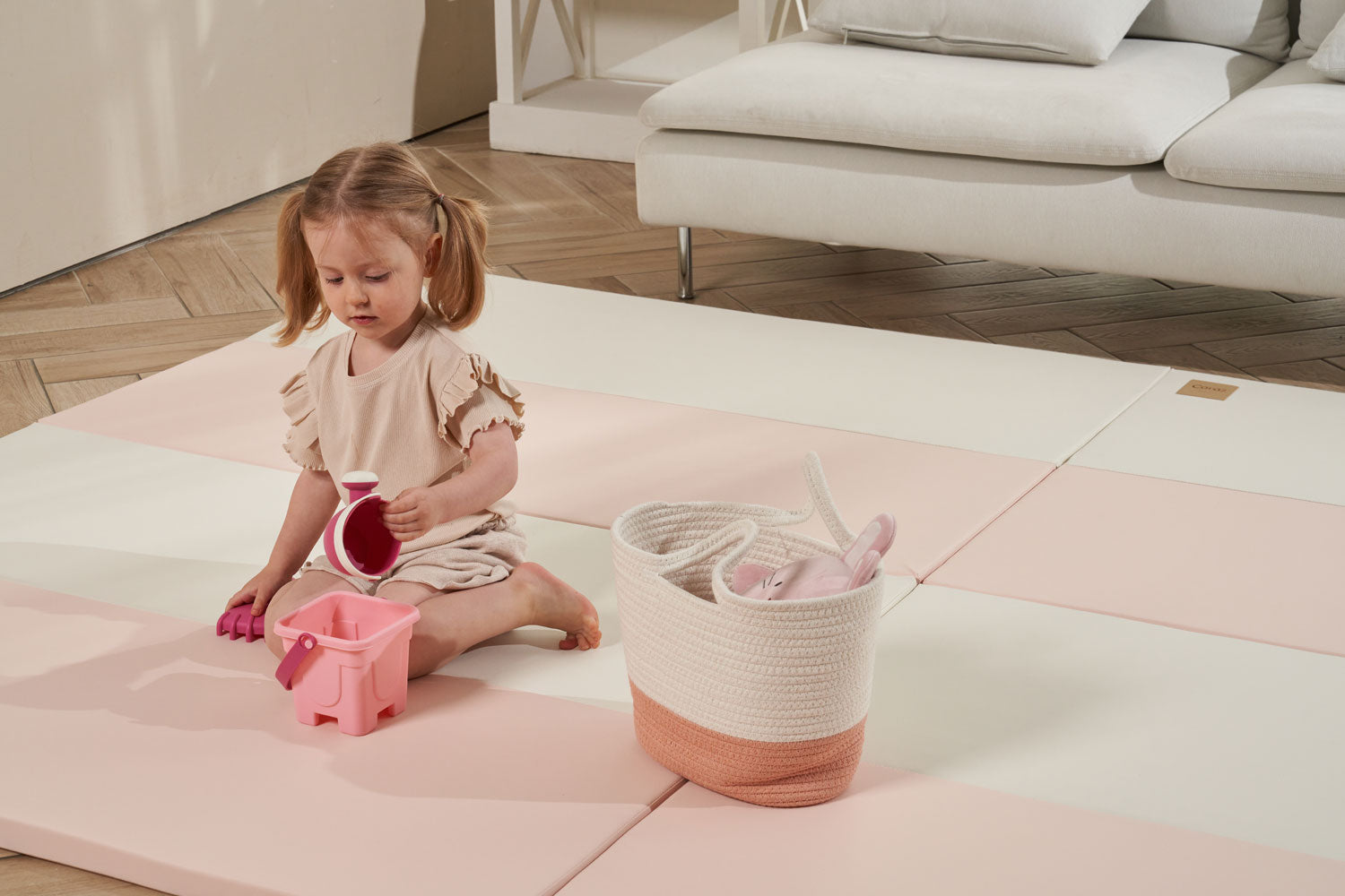Caraz Secret Wide Folding Playmat, 140 x 200cm (7 Colors) - Pupsik Singapore