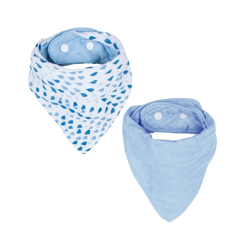 Bebe Au Lait Classic Muslin Bandana Bib, 2pk (10 Designs)