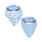 Bebe Au Lait Classic Muslin Bandana Bib, 2pk (3 Designs)