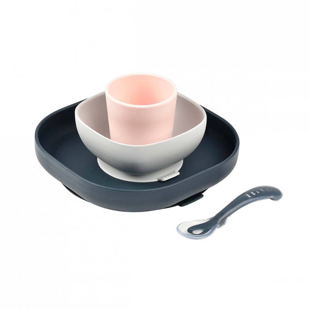 Beaba Silicone Meal Set (7 Colours) - Pupsik Singapore