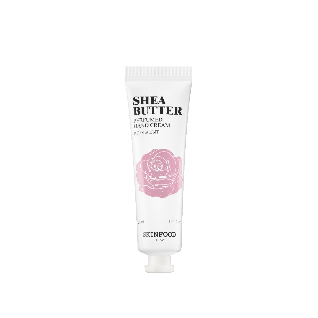 Skinfood Shea Butter Perfumed Hand Cream, 30ml - Rose (Exp 03/27)