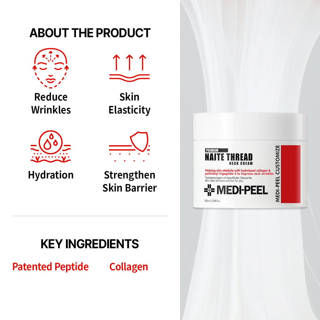 Medipeel Premium Naite Thread Neck Cream, 100ml (Exp 01/28)