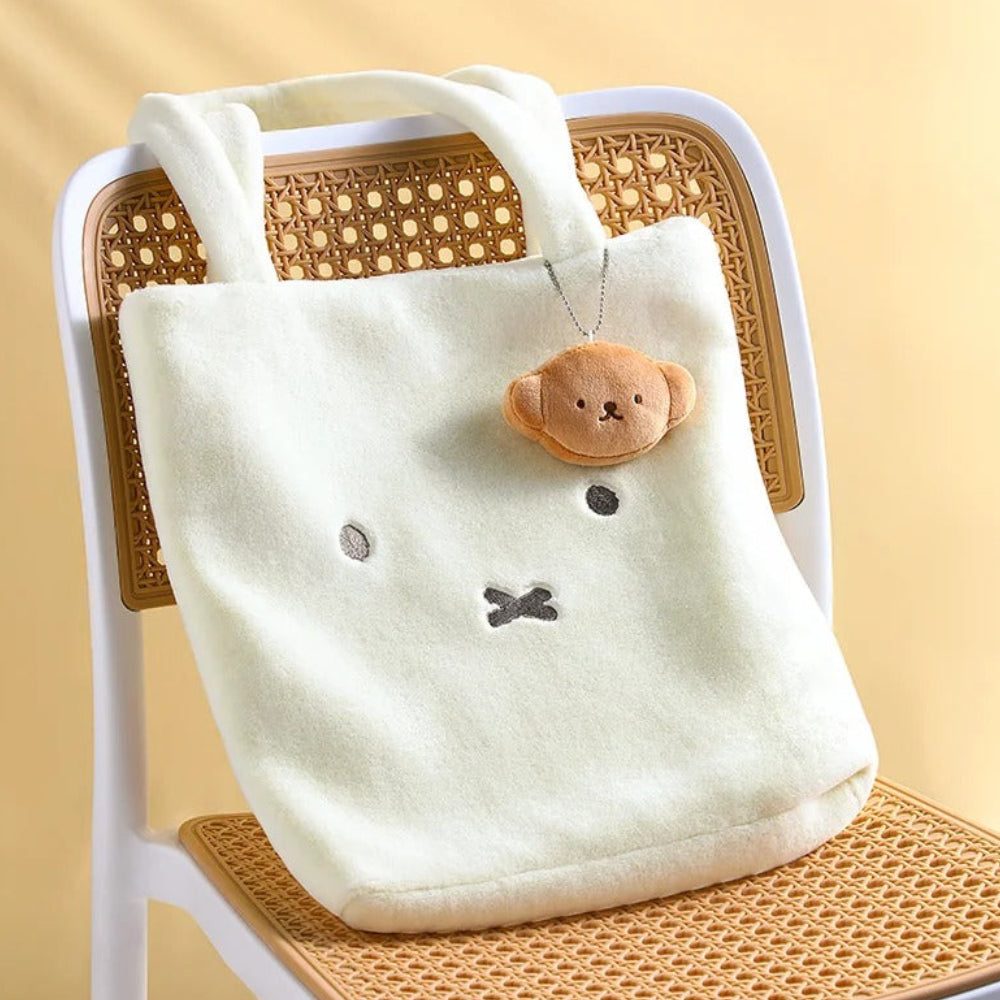 Miffy x VIPO Miffy Plush Tote Bag (L)