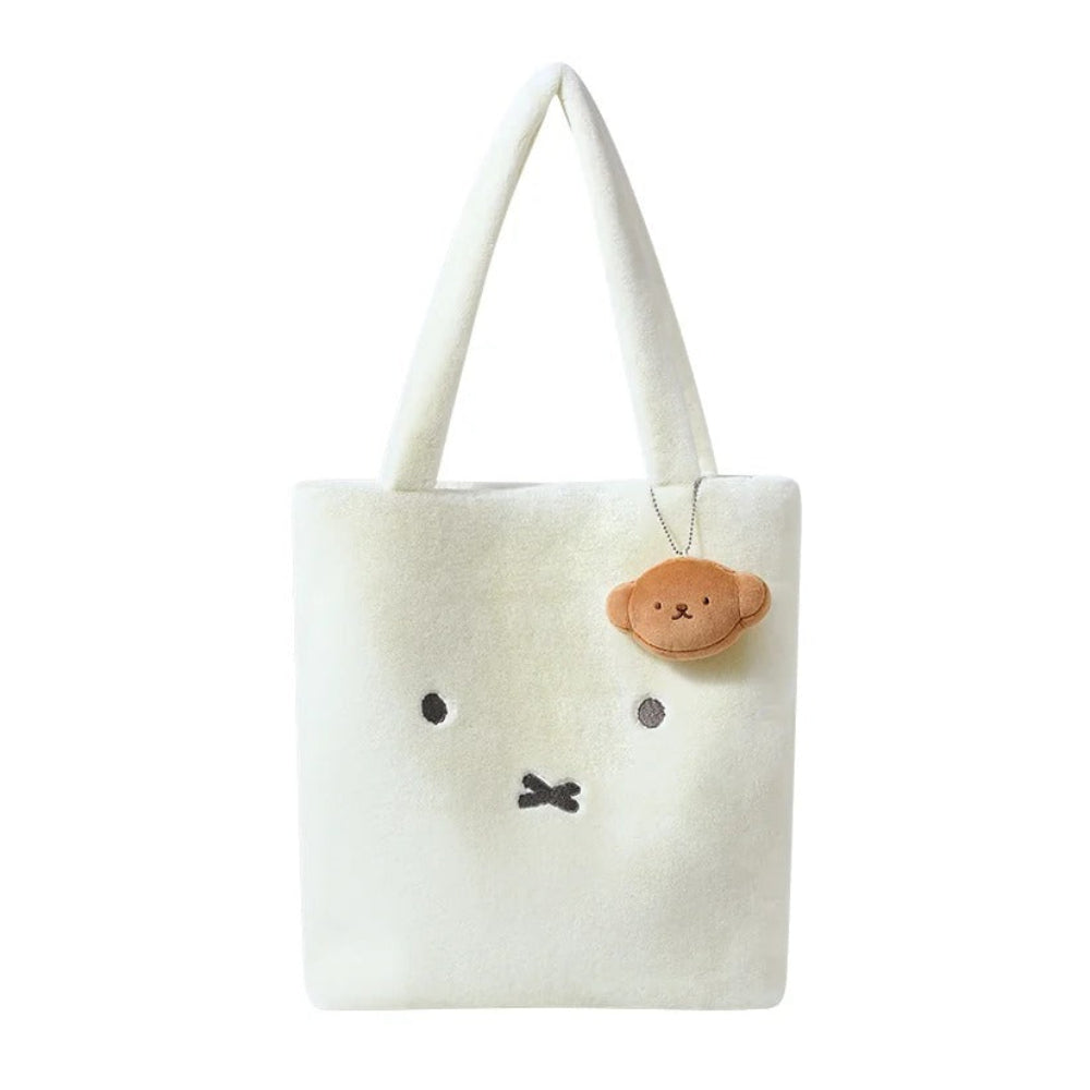 Miffy x VIPO Miffy Plush Tote Bag (L)