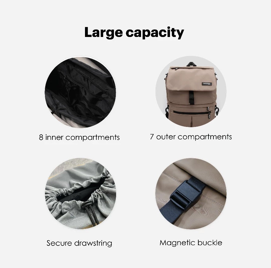 Hamilton EZZE Backpack with Detachable Cooler Bag (3 Colors)