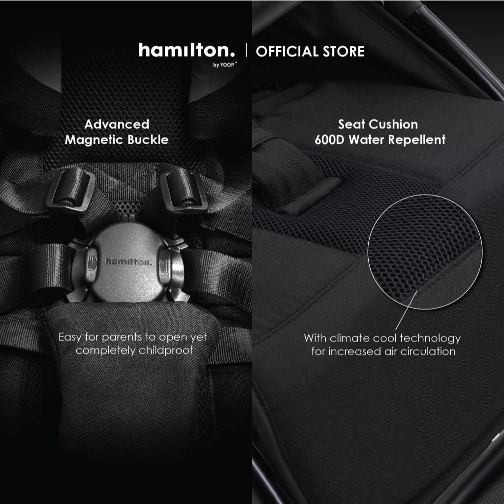 Hamilton X1 Lite MagicFold Stroller (2 Colors)