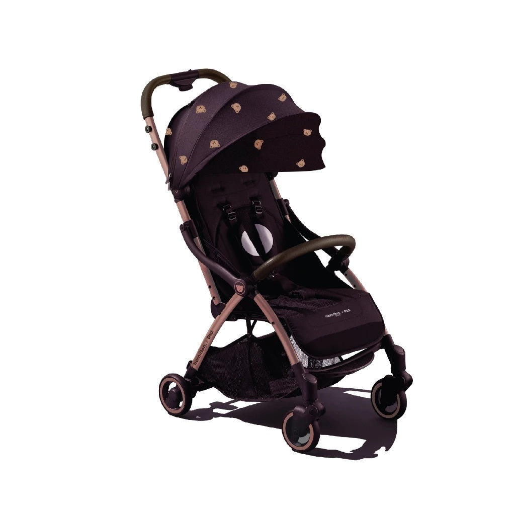 Hamilton X1 Plus x DTD (Bear) Stroller with MagicFold - Special Edition (Black)